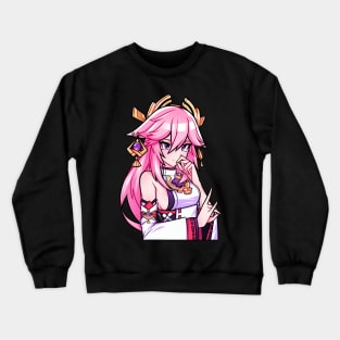 Yae Miko Crewneck Sweatshirt